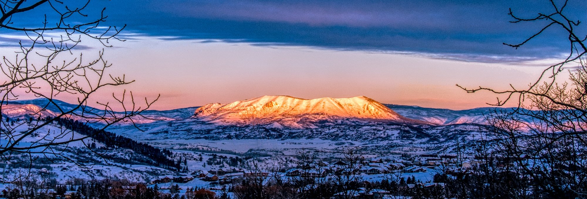 Beautiful scenery in Steamboat Springs, CO at The Carpet Shoppe